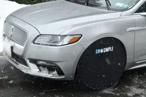 Protector de rueda (regular): evita la nieve y el hielo en neumáticos y ruedas bien. Para vehículos estacionados en entradas de vehículos,