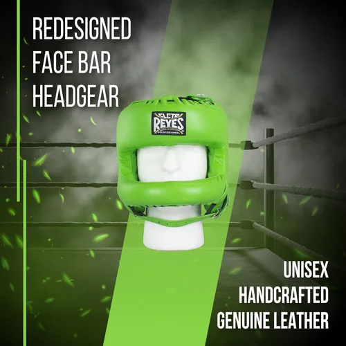 Vista 2 de CLETO REYES Casco de boxeo con barra facial para hombres y mujeres, protector para la cabeza, protector facial, deportes de combate de combate