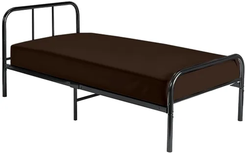 Vista 18 de Sábana bajera ajustable para cuna de 25 x 75 pulgadas, 100% algodón egipcio, 1 sábana inferior de tamaño cuna, perfecta para cama individual