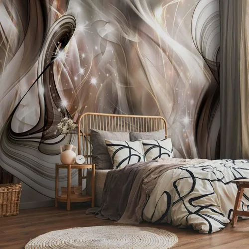 Vista 91 de artgeist Mural de pared abstracto de 77 x 55 pulgadas, papel tapiz autoadhesivo XXL, autoadhesivo, extraíble, gran adhesivo, decoración de pared