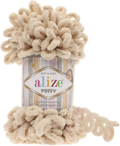 Alize Hilo para manta de bebé, lote de 5 madejas, 17.64 oz, 50 yardas, 100% micropoliéster, hilo suave, hilo para manta de bebé, hilo para tejer a