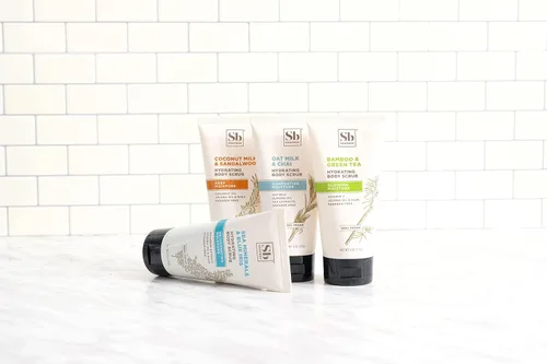 Vista 9 de Soapbox Exfoliante corporal suave, bambú y té verde, 6 onzas. Exfoliante corporal hidratante para una piel visiblemente más suave con aceite