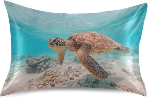 Vista 104 de Fundas de almohada Blueangle con diseño de rayas de béisbol – Fundas de almohada suaves y transpirables – Lavables a máquina – Fundas de almohada