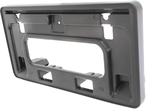Vista 2 de DAT AUTO PARTS Soporte de placa de matrícula de parachoques delantero de repuesto para Honda Civic Sedan híbrido plástico texturizado negro