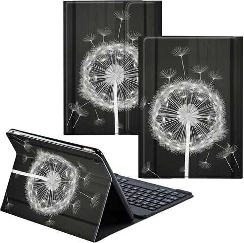 Vista 59 de Funda para Samsung Galaxy Tab S6 Lite 2022/2020 Teclado inalámbrico desmontable y cubierta de cuero PU Funda protectora para tableta para Samsung