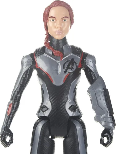 Vista 5 de Avengers Marvel Endgame Titan Hero Series Black Widow - Figura de acción de superhéroe de 12 pulgadas con puerto Titan Hero Power Fx
