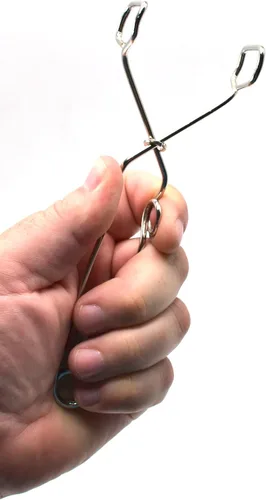 Vista 4 de EISCO Kit de inicio de laboratorio de 13 piezas, incluye juego completo de soporte de anillo con abrazaderas, soporte para quemador de trípode