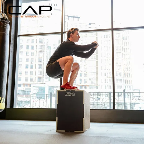 Vista 7 de CAP Barbell Caja pliométrica 3 en 1 Múltiples estilos y tamaños