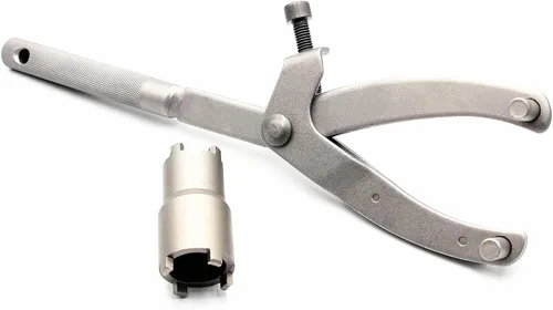 Vista 3 de Herramienta ajustable de la llave inglesa de la rueda de la mosca de la motocicleta y herramienta de eliminación del embrague de la tuerca