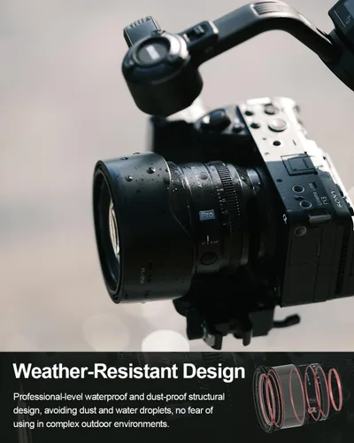 Vista 6 de VILTROX Lente EF de 2.953 in f1.2 F1.2 PRO EF para Sony E-Mount Ultra Gran Angular APS-C Auto Focus Prime Lens Compatible con cámaras Sony E-Mount