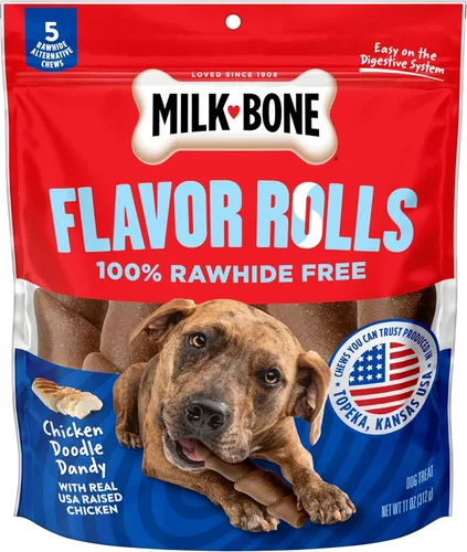 Vista 11 de Milk-Bone MaroSnacks Golosinas para perros pequeños con sabor a tocino con médula ósea, 40 onzas (paquete de 2) (el diseño del empaque puede variar)