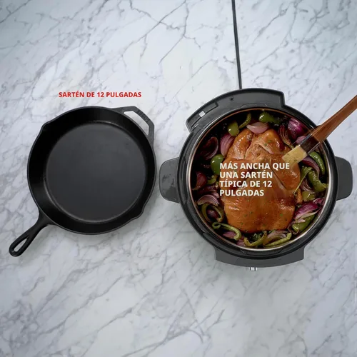 Vista 8 de Instant Pot Vortex Plus de 6 qt ClearCook Freidora de aire con ventanas transparentes, opciones de programas personalizados, funciones 6-en-1