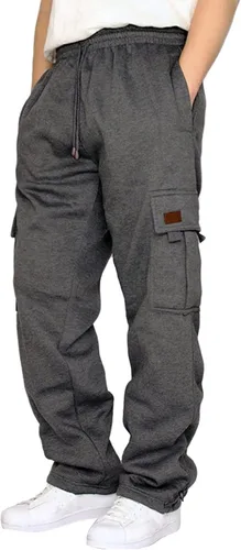 Vista 3 de Cargo Pants for Men,Men's Tactical Pants, Outdoor Cargo Jogger Pant Work Hiking Tactical Straight Trousers Sweatpants