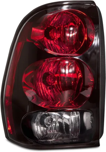 HEADLIGHTSDEPOT Luz trasera compatible con Chevrolet Trailblazer 2002-2009, incluye luz trasera izquierda del lado del conductor