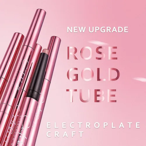 Vista 3 de Sombra de ojos en barra de 3 piezas con fórmula crema que se desliza suavemente y es fácil de mezclar, impermeable, a prueba de manchas y arrugas