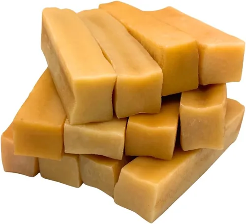 Vista 13 de Masticables prémium de queso de yak para perros del Himalaya - Masticables naturales de yak para perros grandes y pequeños - Masticables de leche