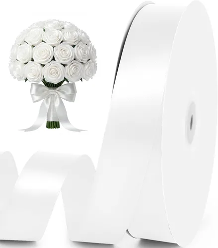 Vista 150 de Cinta de satén de 5/8" x 100 yardas - Cinta de seda naranja otoñal con carrete - Ideal para envolver regalos, ramos florales, manualidades