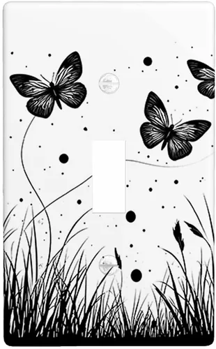 Vista 105 de Moslion Placa de pared basculante de mármol gris y marrón de 1 cuadrilla, arte de granito fluido, onda fluida, salida única, interruptor de luz