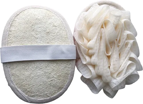 2 esponjas de esponja natural de viaje, mini esponja de esponja rosa de viaje, esponja ecológica orgánica con mano, esponja suave y sensible