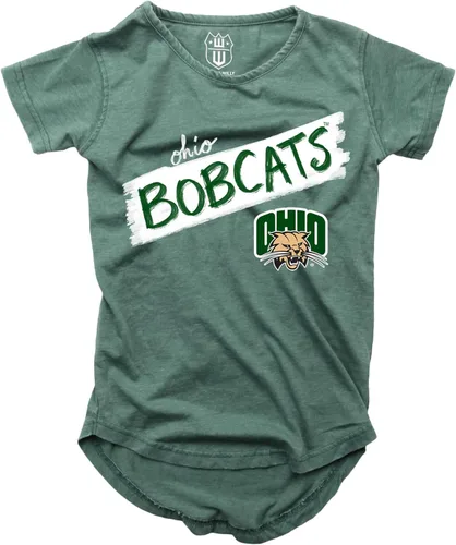 Vista 5 de Wes and Willy NCAA - Camiseta Burnout para niñas S/S
