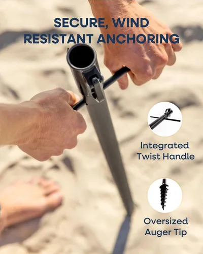 Vista 6 de Sport-Brella Premiere XL UPF 50+ Refugio Paraguas para Protección contra el Sol y la Lluvia