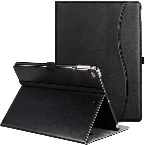 ZtotopCases Funda para iPad de 6ª/5ª generación de 9.7 pulgadas 2018/2017 iPad Air 2 y 1, funda plegable de piel sintética de alta calidad con