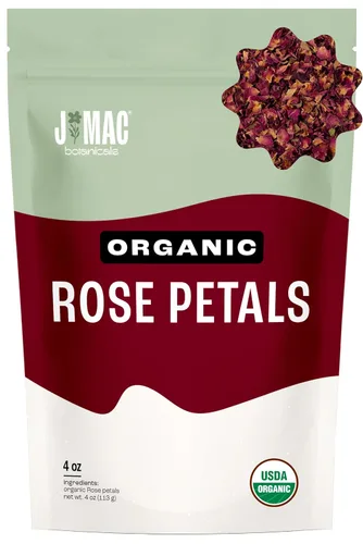 Vista 72 de J Mac Botanicals, Hierba orgánica de hierba de San Juan (4 oz) de hojas sueltas de té de hierba de San Juan