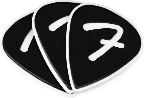 Vista 4 de Fender F Grip - Púas de guitarra con forma 346, color negro, paquete de 3