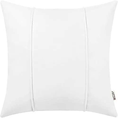 Vista 22 de BRAWARM Fundas de almohada de cuero azul marino de 12 x 20 pulgadas, funda de almohada lumbar de piel sintética con ribetes, almohada de cuero
