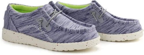 Vista 6 de brooman Mocasines para niños, zapatos de lona para niñas, zapatos escolares