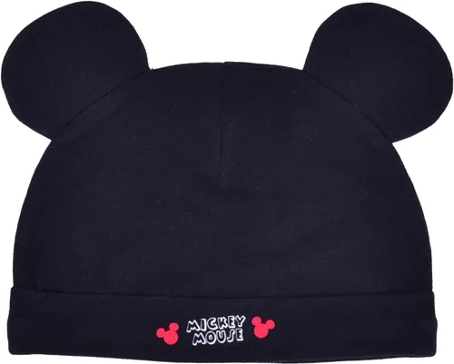 Vista 4 de Disney Boys Mickey Mouse or Donald Duck Costume Bodysuit and Hat Set for Newborn and Infant BlackRed or BlueWhite