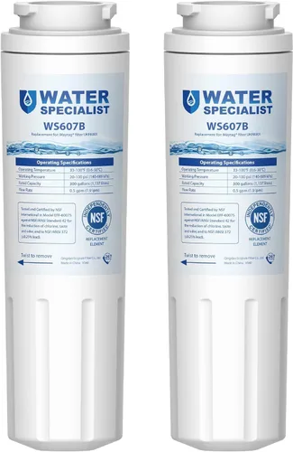 Waterspecialist Filtro de agua UKF8001, repuesto para EveryDrop Filter 4, Whirlpool EDR4RXD1, 4396395, Wrx735sdbm00, Mfi2570fez Msd2651heb,
