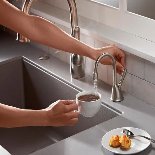 Vista 5 de Insinkerator Transcape View – Despachador de agua fría y caliente instantánea, HC-ViewC-SS, 115 volts