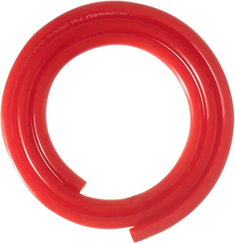 Manguera de aire de línea de gas rojo, manguera de tubería de CO2 ID 516 pulgadas de diámetro exterior 916 pulgadas de longitud de 25 pies Kegerator