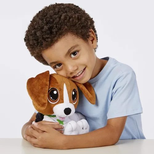 Vista 4 de Little Tikes Rescue Tales 655180 - Juguete de peluche suave Beagle para mascotas, multicolor