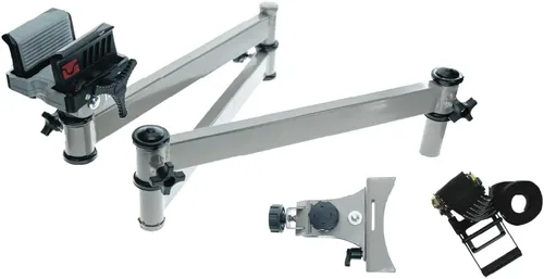 Vista 15 de BOG DeathGrip Aluminum Tripod with Durable Frame, Lightweight, Stable Design, Bubble Level, Adjustable Legs, Shooting Rest, and Hands-Free Operation