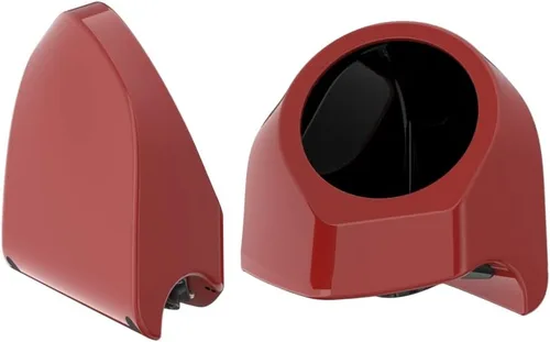 Vista 703 de Advanblack Alpine Green Tour Pack - Paquete de altavoces de 6.5 pulgadas, carcasa de audio trasera, color a juego, ajuste Harley King Tour Pack