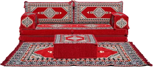 Vista 69 de arabicsofa Sofá de piso árabe Jalsa - Sofá tradicional hecho a mano para sala de estar