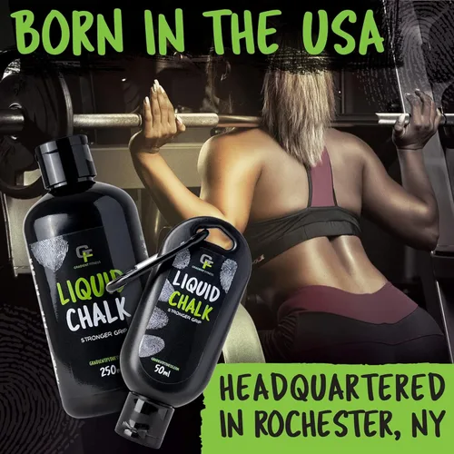 Vista 7 de Gradient Fitness Tiza líquida para gimnasio, levantamiento, escalada en roca, agarre de poste, levantamiento de pesas, entrenamiento, agarre