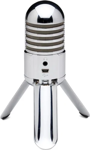 Vista 3 de Micrófono de condensador USB Samson Meteor para podcasting, grabación de podcast, escritorio