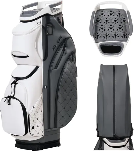 Vista 10 de ASK ECHO Bolsa de Carrito de Golf Silenciosa con Divisores de Longitud Completa de 15 Compartimentos SLC-130LE