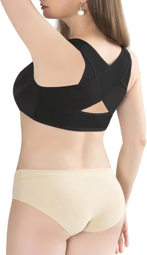 Vista 5 de VENDAU Chest Brace Up for Women Posture Corrector Shapewear Vest Tops Bra Support Shaper Push Up Bra Back Support