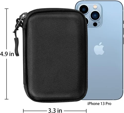 Vista 7 de MEDMAX Funda protectora rígida para Freestyle Libre 3 2 / Libre Reader, ligera, a prueba de golpes, funda de transporte para diabéticos con clip