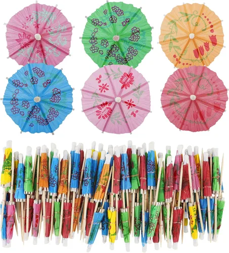 Vista 20 de 100 piezas de palillos de cóctel para bebidas, decoraciones de San Valentín, palillos de dientes elegantes para aperitivos, palillos de dientes