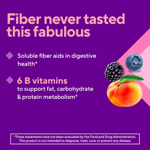 Vista 7 de Vitafusion - Suplemento de gomitas con fibra Well Fit, 90 unidades (el embalaje puede variar)
