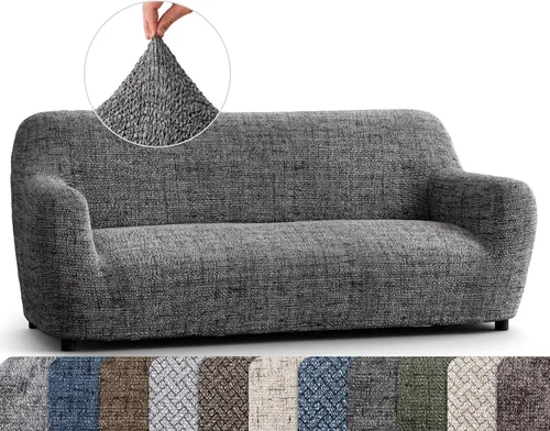 Vista 18 de PAULATO BY GA.I.CO. Funda para silla – Funda elástica para sillón – Funda de sillón para mascotas y niños – Fundas suaves para silla – Protector