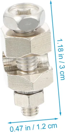 Vista 2 de GANAZONO 4 unids protección conexión a tierra cable de tierra panel solar montaje en tierra panel solar clip fotovoltaico