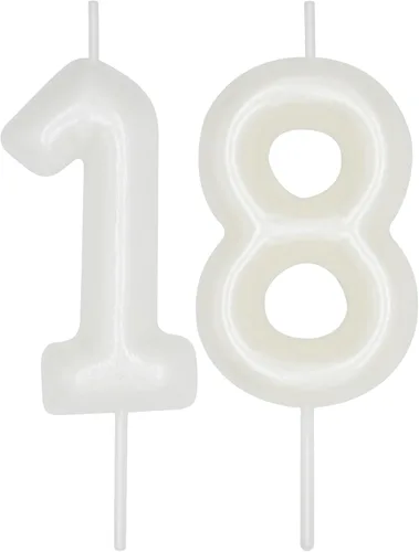 Vista 385 de DERVENTA Vela con números de 2.36 pulgadas, decoración perfecta para cumpleaños, brunch, postre, pastel, 1 pieza (número 0 rosa)