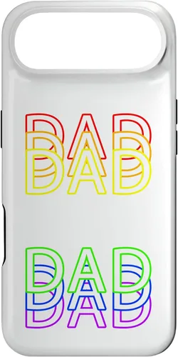 Vista 27 de Dad Best Daddy Proud Parent Old Man King Colorful Father Case for iPhone 16