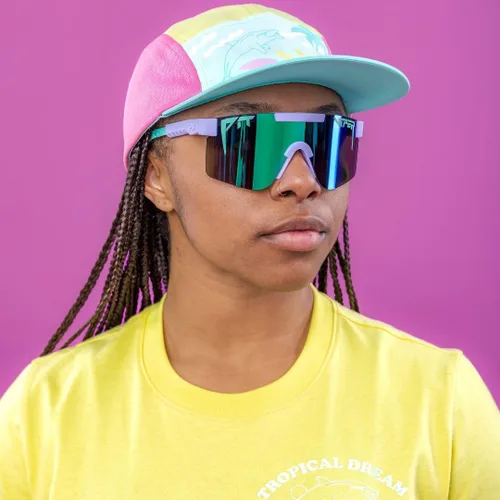 Vista 2 de Pit Viper Sunglasses I Narrow Fit - Small Adult & Kids 8-12 I Original Retro Model I Polarized Polycarbonate Lens